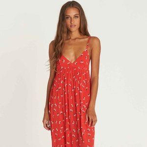 Billabong Red Maxi Dress - NWT